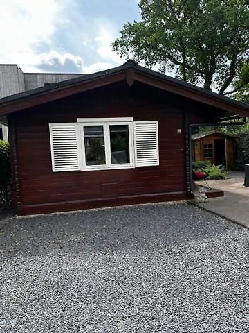 بيت للعطل Sfeervolle Blokhut Op De Veluwe Op Recreatiepark Topparken In Met Vrije Tuin En Eigen Parkeerplaats *